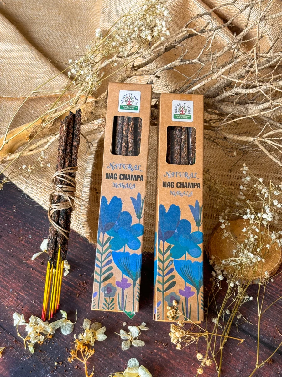 Paquete incienso nag champa 30g x 12 - Imagen 2