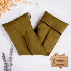 COJÍN TÉRMICO CON FUNDA MARRÓN