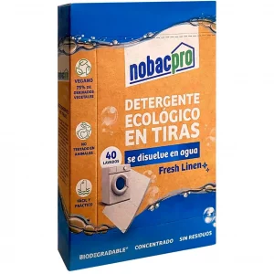 Detergente biodegradable en tiras - 40 lavados FRESH LINEN