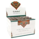 EXPOSITOR DE 12 ESENCIAS GOLOKA 10ML PACHOULI