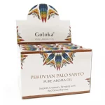 EXPOSITOR DE 12 ESENCIAS GOLOKA 10ML PALO SANTO