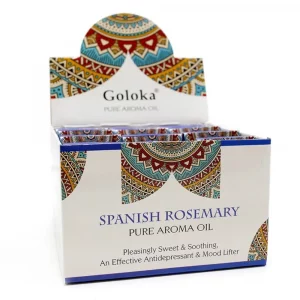 Aceites Goloka con aroma a romero.