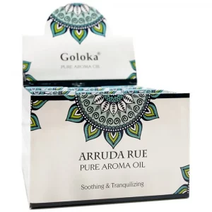 EXPOSITOR DE 12 ESENCIAS GOLOKA 10ML RUDA