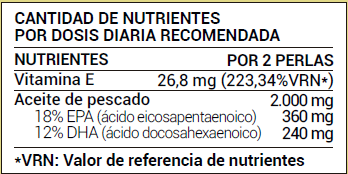 Omega 3 - 1000mg (200 perlas) - Aurica - Imagen 3