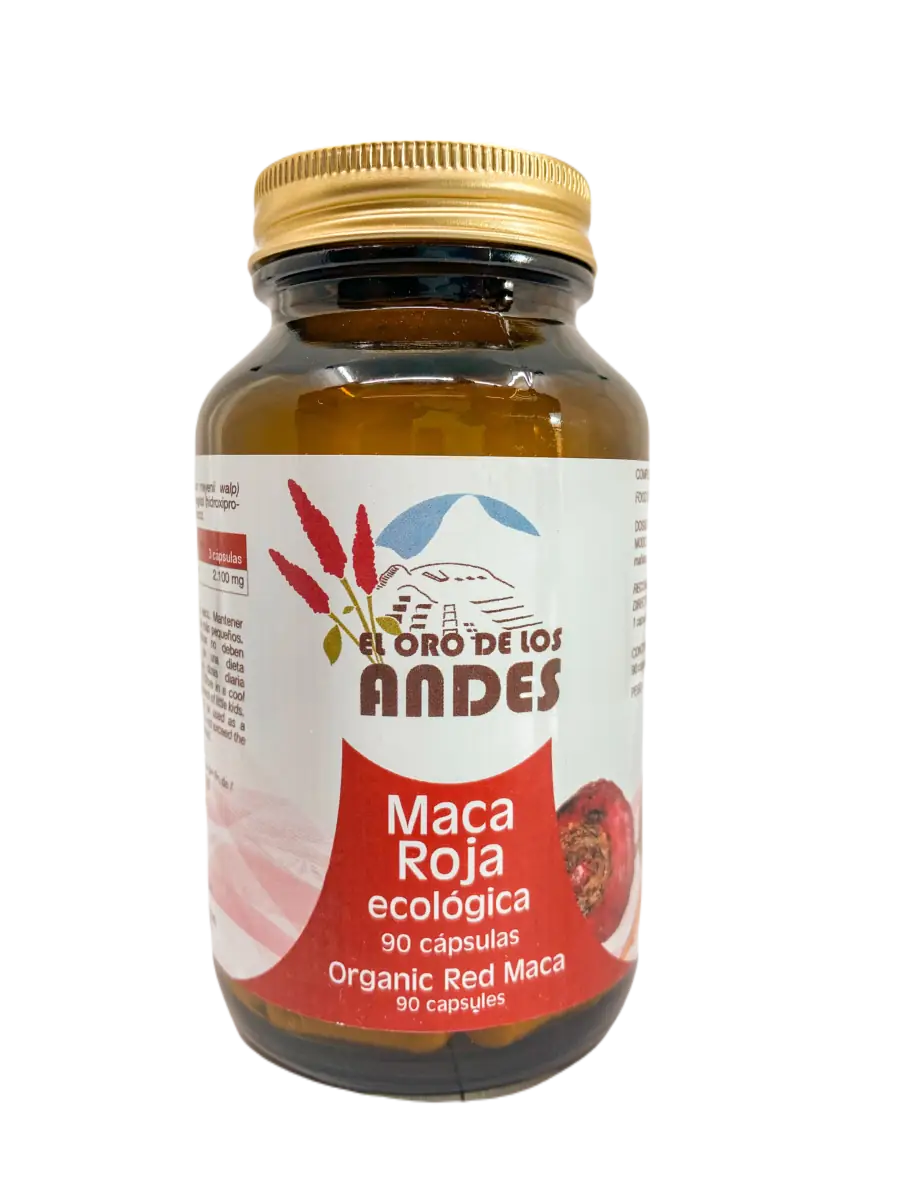 Maca Roja 90 cápsulas (700 mg)