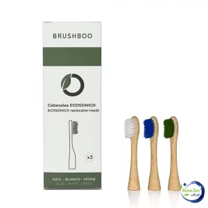 Recambio cabezales para cepillo eléctrico Ecosonic