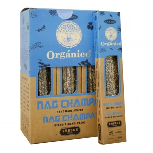 INCIENSO ORGÁNICO NAG CHAMPA ULLAS 25GR CAJA DE 12 UNIDADES