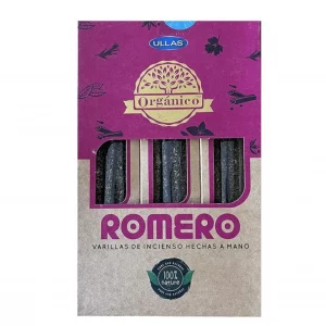 INCIENSO ORGÁNICO ROMERO ULLAS 25GR CAJA DE 12 UNIDADES