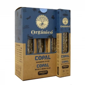 INCIENSO ORGÁNICO COPAL ULLAS 25GR CAJA DE 12 UNIDADES