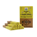 CAJA DE INCIENSO DE INCIENSO NATURAL PALO SANTO MANZANILLA 25GX 12 PAQUETES CAJA DE INCIENSO DE INCIENSO NATURAL PALO SANTO MANZANILLA 25GX 12 PAQUETES
