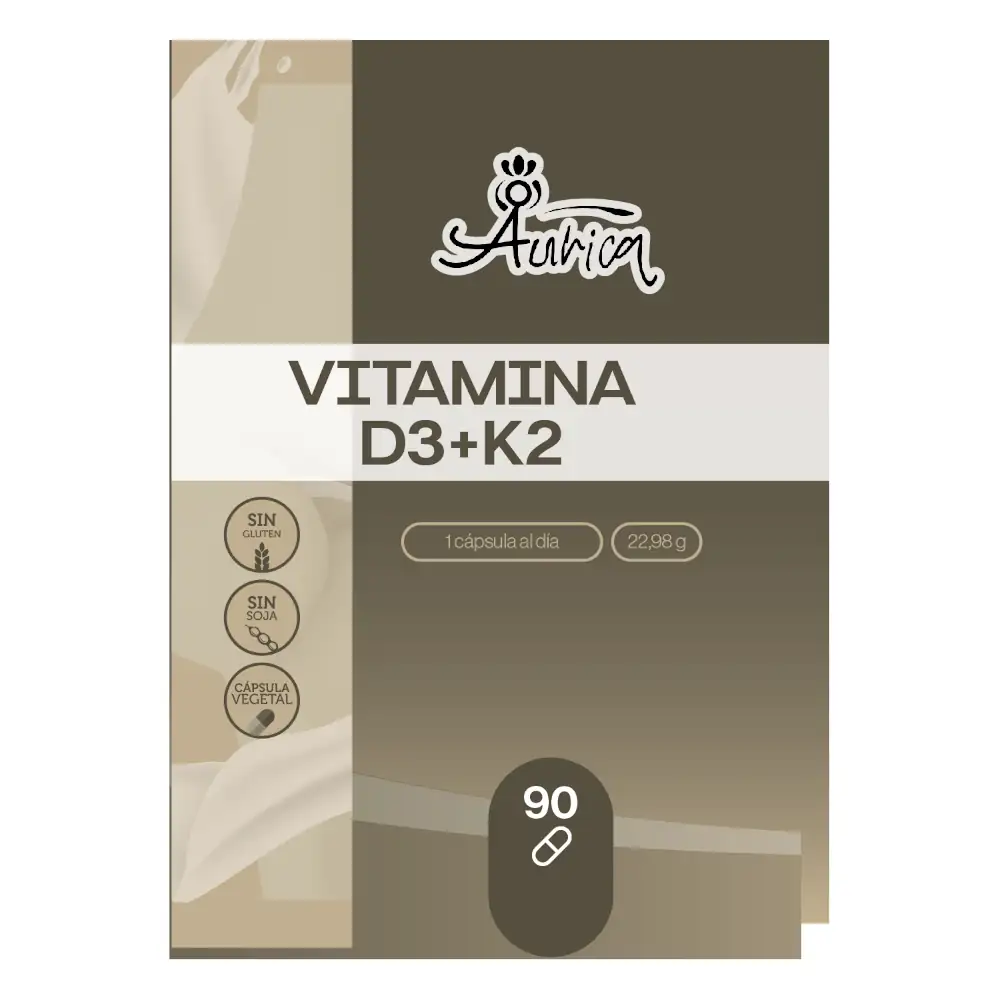 VITAMINA D3 + K2 90 CAPS.