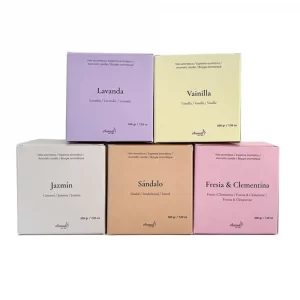 Velas de Soja Naturales