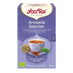 Infusión Yogi Tea Armonía Interior Infusión Ayurvédica de Hierbas con Melisa, Rooibos y Canela.