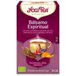 Infusión Yogi Tea Bálsamo Espiritual Infusión Ayurvédica de Especias con Cáscara de Cacao, Rooibos y Naranja.