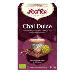 Infusión Yogi Tea Chai Dulce Infusión Ayurvédica de Especias con Anís, Hinojo y Regaliz.