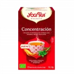 Infusión Yogi Tea Concentración Infusión Yogi Tea Concentración Infusión Ayurvédica de Hierbas con Ginseng, Melisa y Eucalipto.