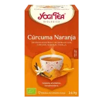 Infusión Yogi Tea Cúrcuma Naranja Infusión Yogi Tea Cúrcuma Naranja Infusión Ayurvédica de Especias con Cúrcuma, Naranja y Vainilla.