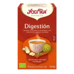 Infusión Yogi Tea Digestión Infusión Yogi Tea Digestión Infusión Ayurvédica de Hierbas con Cardamomo, Hinojo y Jengibre.