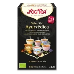 Infusión Yogi Tea Selección Ayurvédica Chai Classic - Jengibre y limón - Detox - Chai Cúrcuma - Mujer Equilibrio - Buenos Sueños