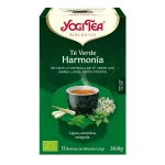 Infusión Yogi Tea Té verde Harmonía Infusión Ayurvédica de Té Verde con hierba limón y menta piperita.