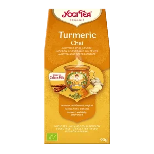 Infusión Yogi Tea Turmeric Chai Infusión Ayurvédica de especias.